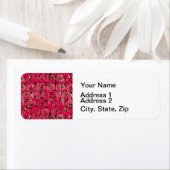 Roos Art Nouveau Rennie Macintosh Graphic Etiket (Insitu)