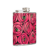 Roos Art Nouveau Rennie Macintosh Graphic Heupfles (Rechts)
