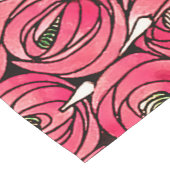 Roos Art Nouveau Rennie Macintosh Graphic Korte Tafelloper (Hoek)