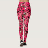Roos Art Nouveau Rennie Macintosh Graphic Leggings (Achterkant)