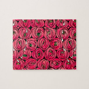 Roos Art Nouveau Rennie Macintosh Graphic Legpuzzel