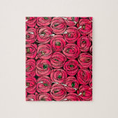 Roos Art Nouveau Rennie Macintosh Graphic Legpuzzel (Verticaal)