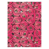 Roos Art Nouveau Rennie Macintosh Graphic Tafelkleed (Voorkant)