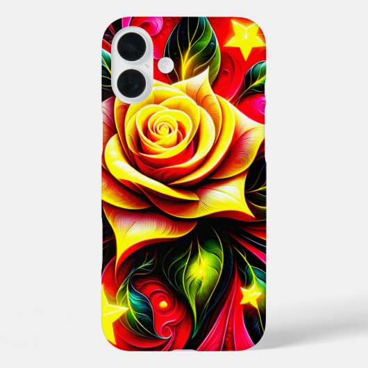 Roos Art Phone Case (Achterkant)