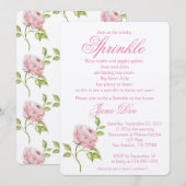 Roos Baby Kaart (Voorkant / Achterkant)