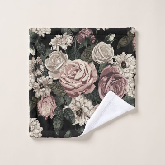 roos bad handdoek (Wasdoekje)