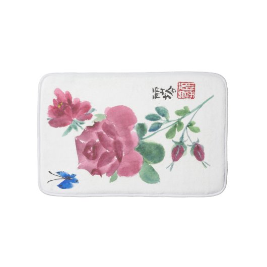 Roos Badmat (Voorkant)