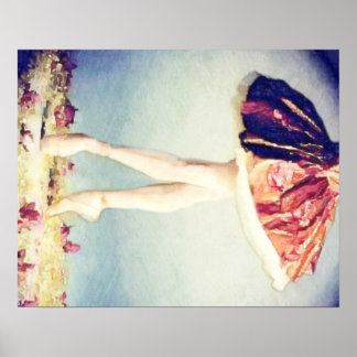 Roos Ballerina Poster