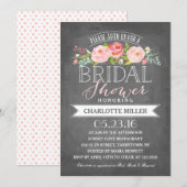 Roos Banner Bridal Shower Kaart (Voorkant / Achterkant)