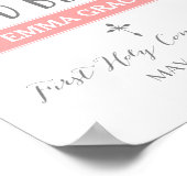 Roos banner | Roze communautarisering Poster (Hoek)