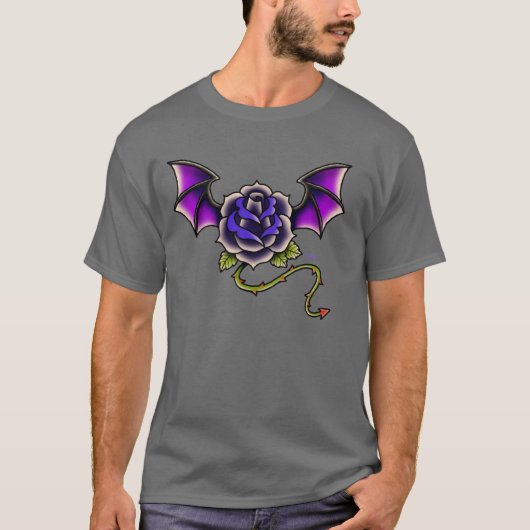 Roos Bat T-shirt (Voorkant)