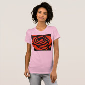 Roos Beauty T-shirt (Voorkant volledig)
