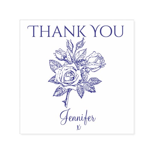  Roos Bedankt Stempel (Design)