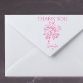  Roos Bedankt Stempel