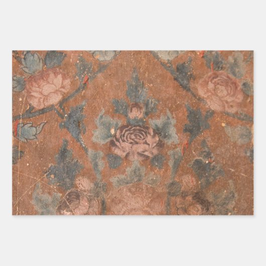  Roos Behang - Suki Inpakpapier Vel (Voorkant 3)