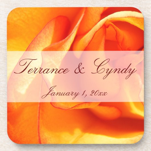 Roos Bier Onderzetter (Voorkant)