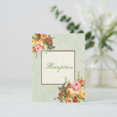  Roos bij vogels Ontvangingskaart Kaart (Staand voorkant)