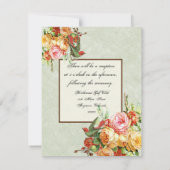  Roos bij vogels Ontvangingskaart Kaart (Achterkant)