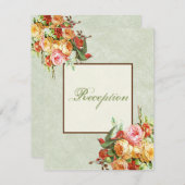  Roos bij vogels Ontvangingskaart Kaart (Voorkant / Achterkant)