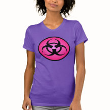 Roos Biohazard Symbool T-shirt
