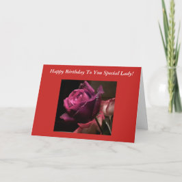 Roos Birthday Kaart