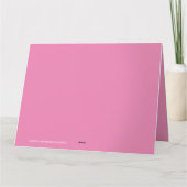 Roos Birthday Kaart (Achterkant)