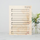  Roos Blanco vel Music Piano-stations (Staand voorkant)