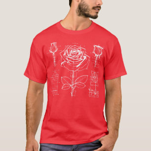 roos Blauwdruk 1 T-shirt