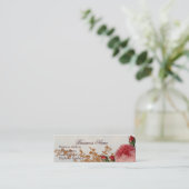 Roos Blebheim - Summer Sky on Gold Mini Visitekaartje (Staand voorkant)