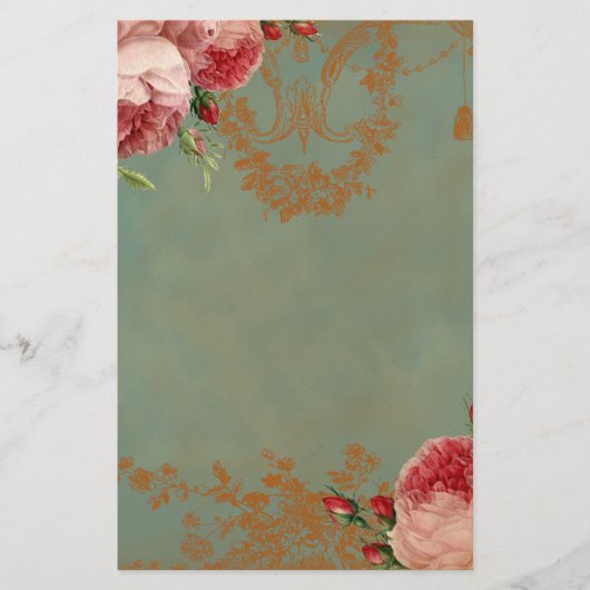 Roos Blenheim Briefpapier (Voorkant)