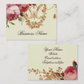 Roos Blenheim, Ivory; Visitekaartje (Voorkant / Achterkant)