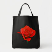 Roos Bloedvat Canvas tas Rood roze doorsnede Canva (Voorkant)