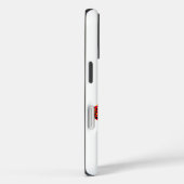Roos Bloei Halftoon Fijne Kunst Case-Mate iPhone Case (Achterkant / Rechts)