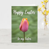 Roos Bloei Lente Kaart (Gele Bloem)
