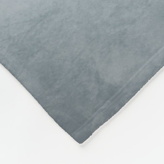 Roos Bloem 13 blauw Fleece Deken (Hoek)