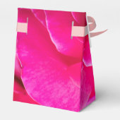 Roos bloem bedankdoosjes (Achterkant)