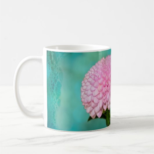 Roos bloem koffiemok (Links)