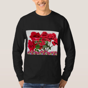 Roos Bloem Natuurlijke Afbeelding - Botanische Tui T-shirt