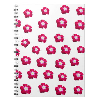 Roos bloem notitieboek