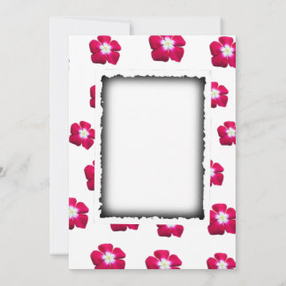 Roos bloem ontwerp  save the date