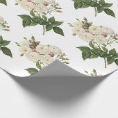 Roos Bloem Patroon Cadeaupapier (Hoek)