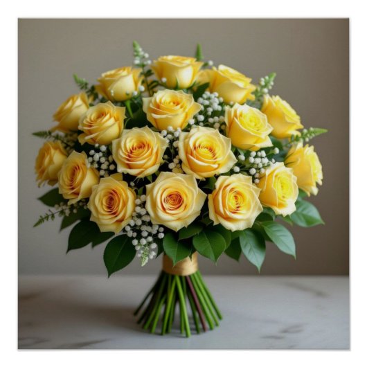 Roos Bloem Perfect Poster (Voorkant)