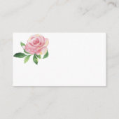 Roos Bloem - Recept voor de aanstaande bruid Informatiekaartje (Achterkant)