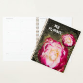 Roos, bloem, roze 1 planner (Display)