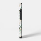 Roos Bloem Tuin Patroon iPhone Hoesje (Linkerkant)