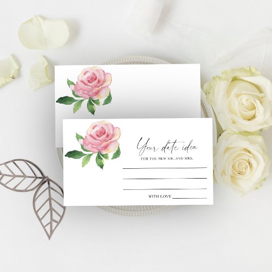 Roos Bloem - Uitgaansideeën voor een avond \ Datum Informatiekaartje