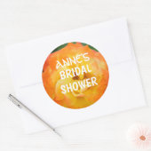 Roos Bloem Vrijgezellenfeest Sticker (Envelop)