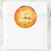 Roos Bloem Vrijgezellenfeest Sticker (Tas)