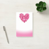 Roos bloemblaadjes harten roze vervagen Post-it no Post-it® Notes (Kantoor)
