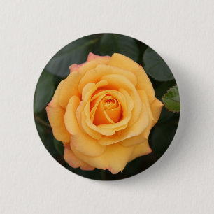roos bloemen bloem liefde meisje ronde button 5,7 cm